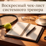 Воскресный чек-лист системного тренера